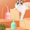 Smart Cat Toy Interactive Pet Toys for Cats Electric Rolling Ball Kitten Toys Silicone Rotate Cat Playing Toy Pet Supply