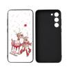 Christmas Deer For Samsung Galaxy S23 S24 S25 Ultra S22 Plus S21 Black Soft Case Waterproof Soft Case