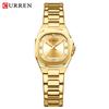 CURREN Jam Tangan Perempuan Original Waterproof Quartz Stainless Steel Minimalis Green Watch Women 9104