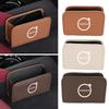 Car Leather Center Organizer For Volvo XC60 S60 V40 V60 XC40 V70 XC90 V90 V50 S90 S80 C30 S40 XV40 S70 XC70 Polestar