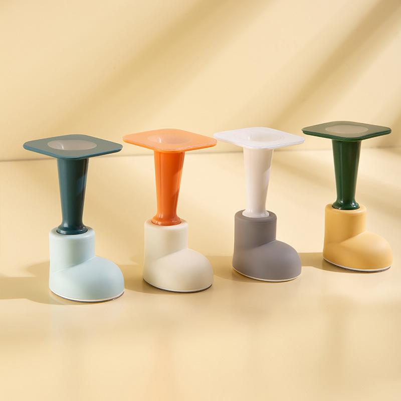 Door Handle Pad Silent Cover, Household Anti-collision Door Stop Sticker, Silicone Door Stop Anti-collision Wonder, Door Stop Without Drilling