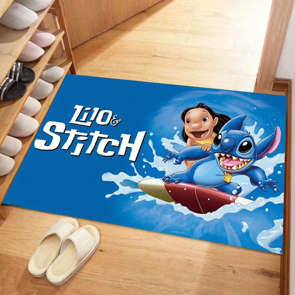 

1pc Lilo-and-Stitch-(4)_01 Carpet Area Rug, Bedroom, and Playroom - Durable, Stain-Resistant, and Easy To Clean, Living Room, Laundry Room, 60cm by 90cm