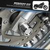 Front Axle Nut Cap Covers for Harley Sportster 883 Super Low XL883N XL883C XL883LP XL883L XL883P XL883R XL883L XL883 Iron 883