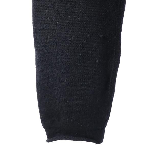 Armani Collezioni Made In Italy Long Sleeve Knit 52 Black Sweater Men's Used
