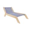 Cat Hammock Prevent Shaking Wooden Frame Swing Chair Kitten Raised Bed with Scratcher for All Seasons Beach Lounge Chair