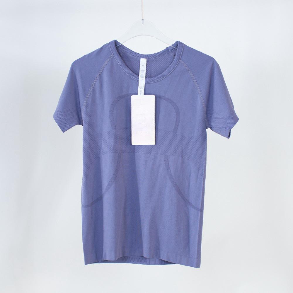Women's Seamless 2.0 Yoga T-shirt - High Elastic, Tight-fitting Short Sleeve for Fitness & Jogging