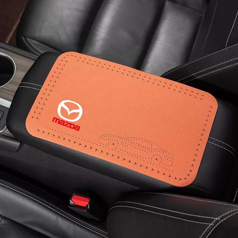 2025 Horký Chránič Podloketní Opěrky Autosedačky Polštářek Kryt Úložného Boxu Pro Mazda 2 3 6 5 Atenza CX3 CX5 MX5 CX7 Axela CX30 CX90 C