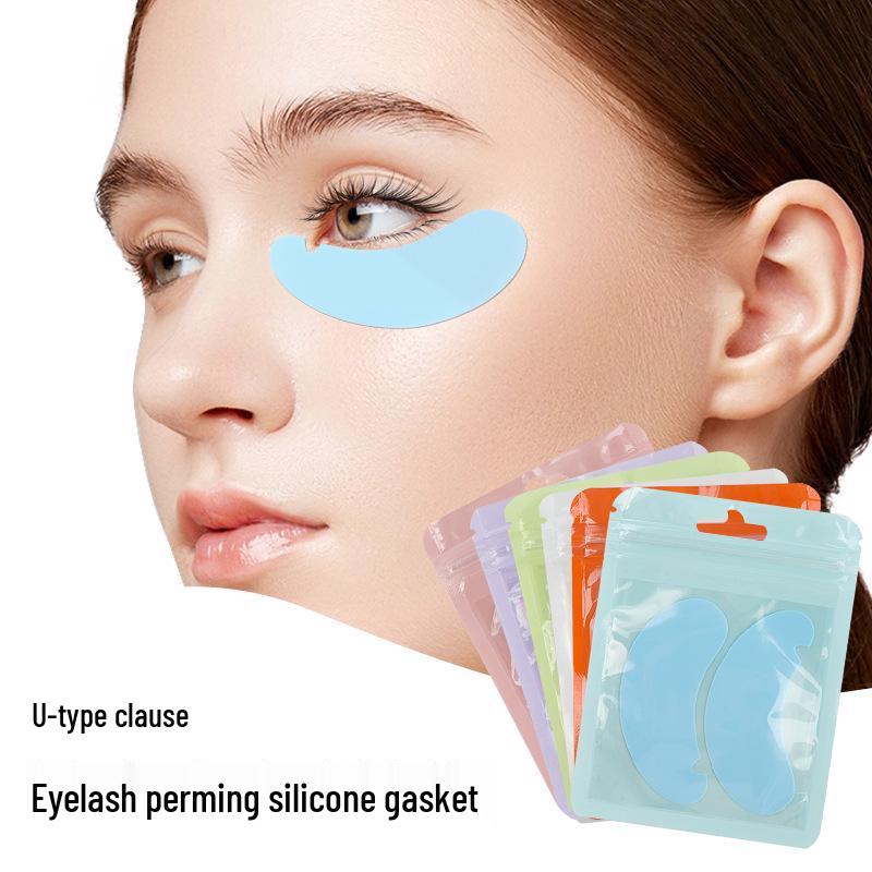 U-Shaped Silicone Eyelash Perming Pads and Eye Patches