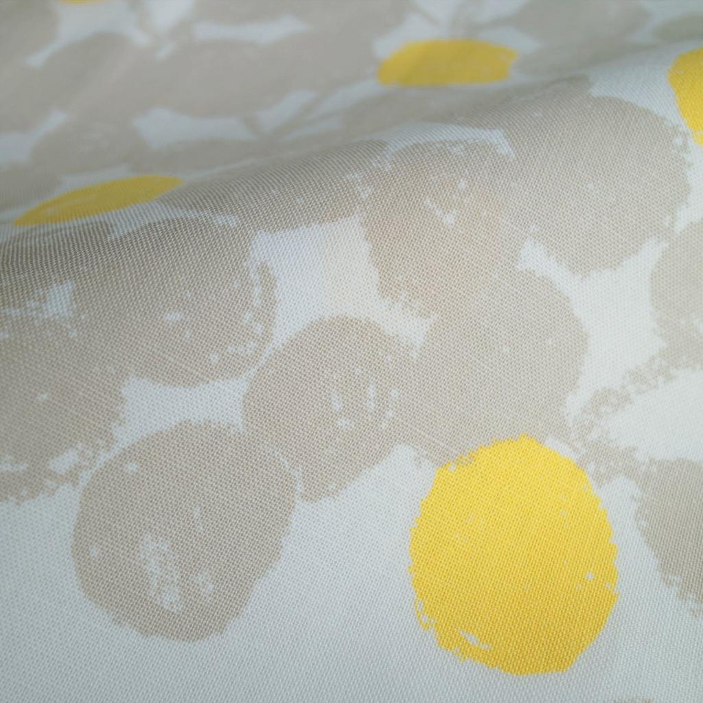 Quarter Rieko Oka Designed Zabuton Float Approximately 55 x Meisen Floral and Botanical Pattern in Report Cotton-Linen (Japanese Cushion) Cover,