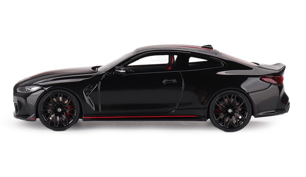 TSM MODEL BMW M4 CSL Black Sapphire Fertigprodukt 1/43 (Linker Griff)