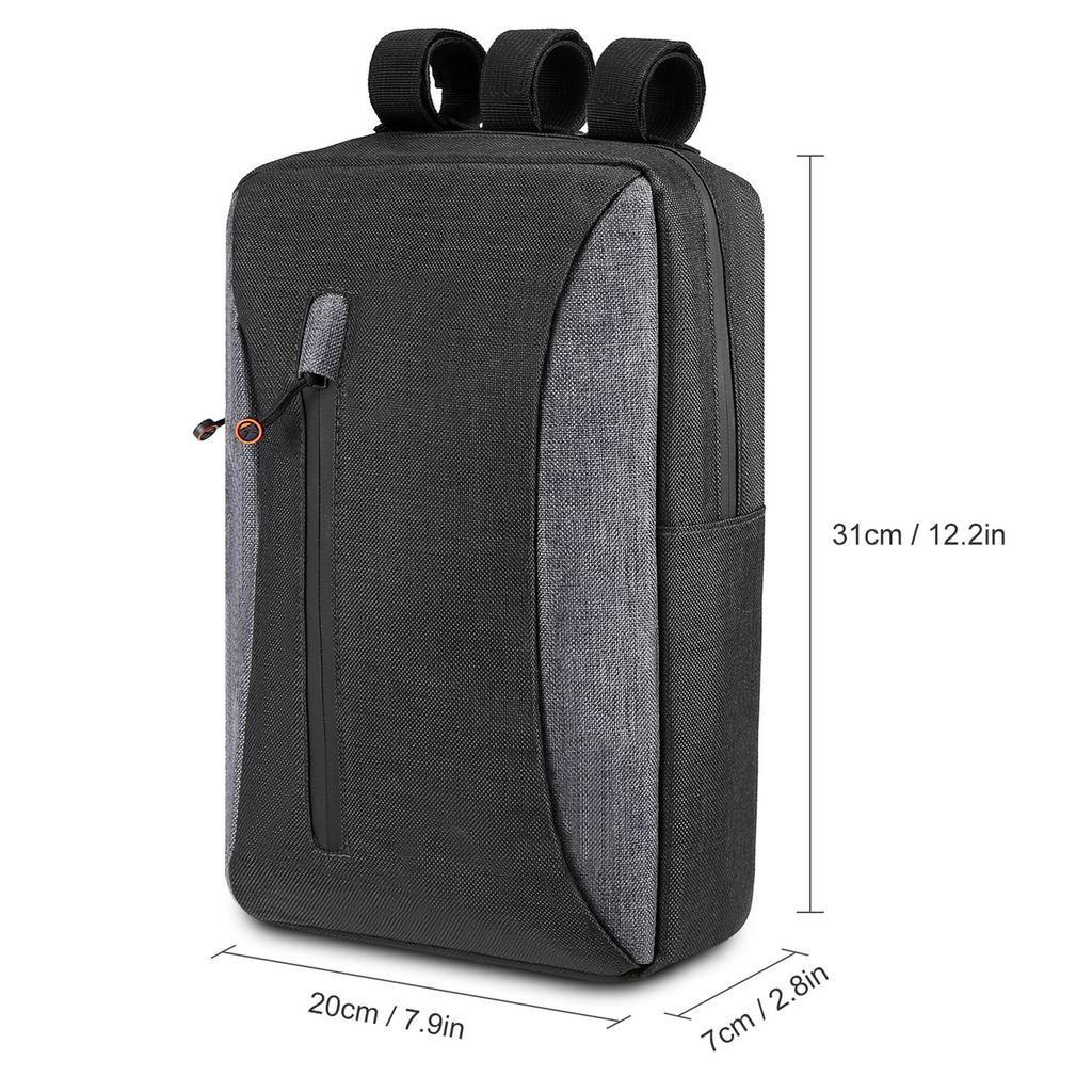 2 in 1 Bicycle Trunk Bag Casual Chest Sling Pack Bag Cycle Bike Rear Rack Carrier Bag Pannier