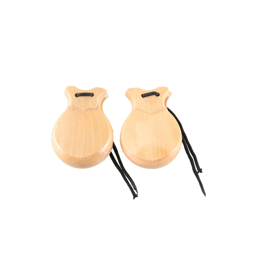 Spanische Kastagnetten Traditionelle Flamenco-Kastagnetten Ergonomisches Schlaginstrument Orff-Musikinstrument für Spanien Souvenir-Geschenk