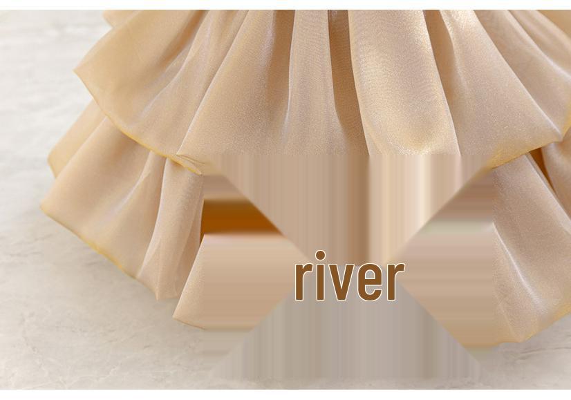 Frühlings-/Sommer-Festkleid für Kinder mit Perlen & 3D-Blumen - Kleinkind & Kleinkind