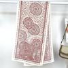 Light Luxury Astrolabe Silk Silk Scarf Spring And Autumn Medium And Long Bow Mulberry Silk Streamer Holiday Gift