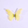 50Pcs Colorful Chiffon Butterfly Embroidered Patches Clothes Sewing Patch  Bridal Hair Accessories