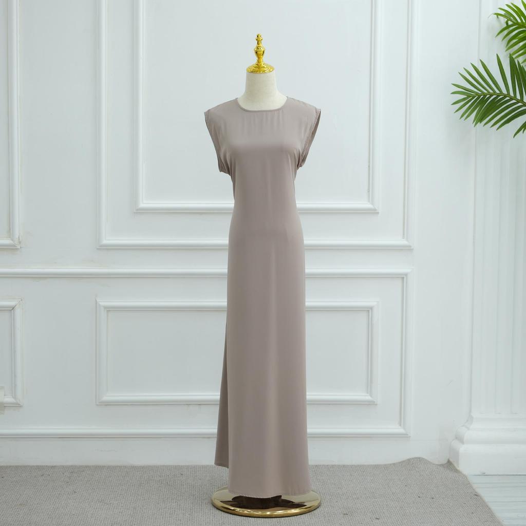 Pure Beauty Bow Long Robe Dress Abaya - Loriya 2025, Europe, America & Middle East Style, Model LR962