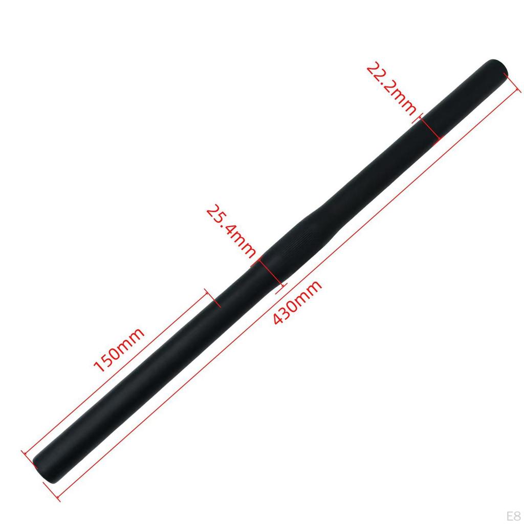 Handlebar for BMX As A Long Stable Component Made of Aluminum Alloy Improved