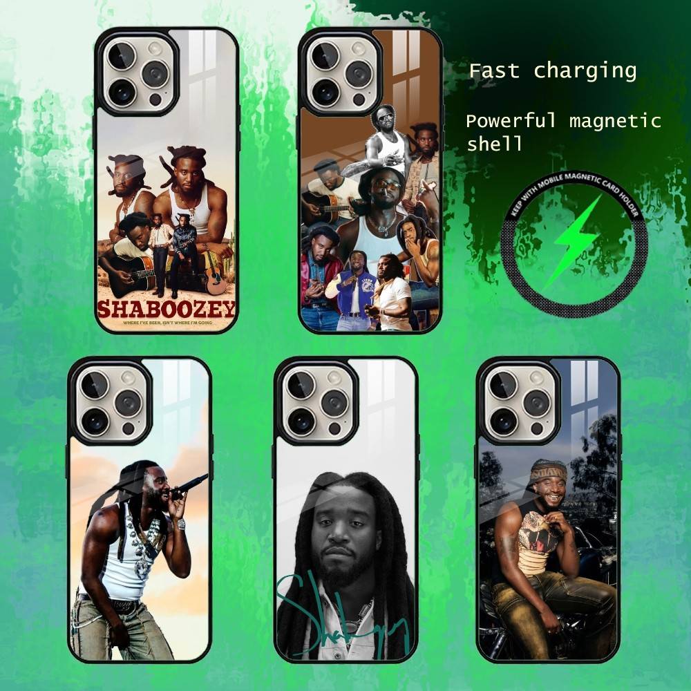 Singer S-Shaboozey Phone Case For iPhone17,16,15,14,13 Plus,Pro Max Magnetic For Magsafe Wireless Charging