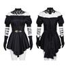 Grok Virtual Girl Halloween Cosplay Costume With Short Skirt For Anime Game Fans