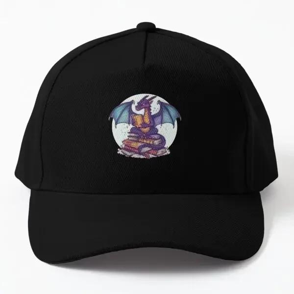 

Library T Shirts Animated Dragon Reads A Baseball Cap Hat Czapka Casquette Mens Snapback Solid Color Bonnet Hip Hop Summer Beige