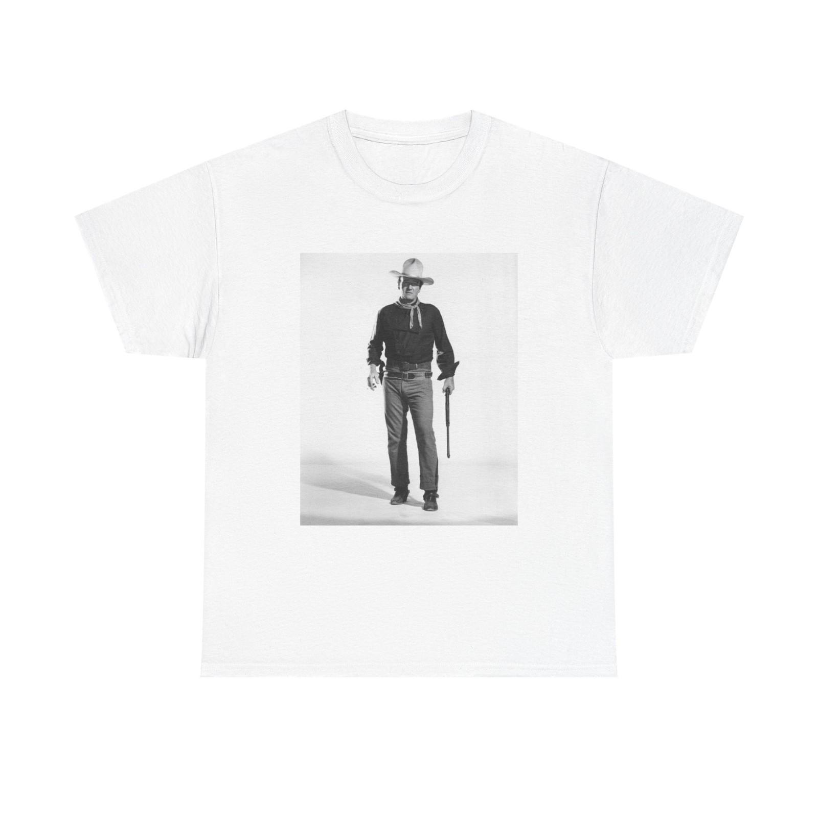 The Man Who Shot Liberty Valance Tshirt Vintage Poster Unisex Heavy Cotton Tee S