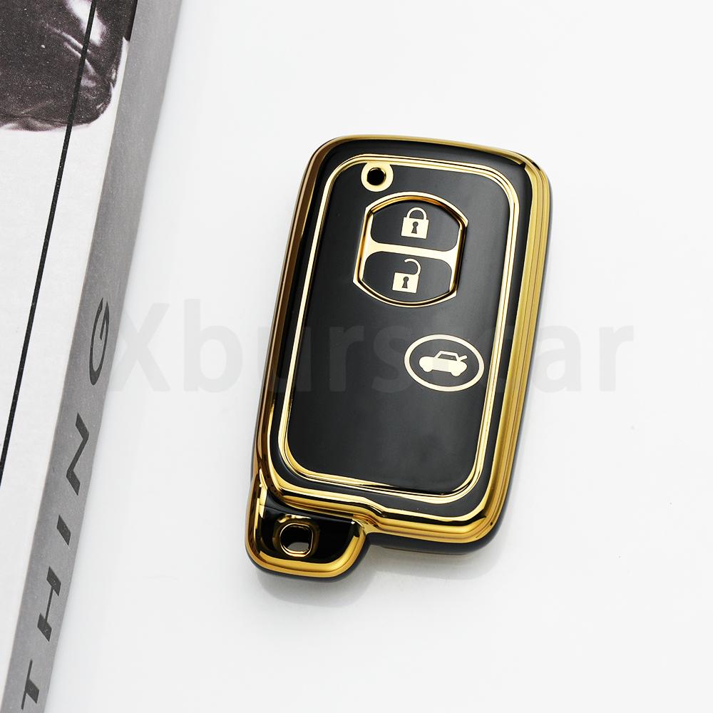 Fashion Tpu For Toyota Land Cruiser Auris Prius 30 Alpha Aqua Lexus Lc 200 Car Key Case 2/3/4 Buttons Remote Cover Shell Holder