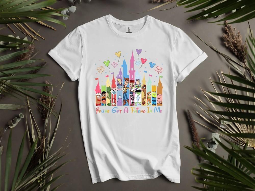 

Toy Story Characters Friend In Me T-shirt T shirt Men Women Unisex Tshirt K950 S