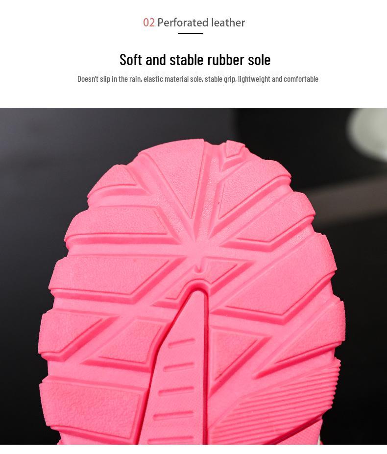 Boys' Winter 2024 Running Shoes: Soft Sole, Velvet-Lined, Casual Sneakers for Big Kids