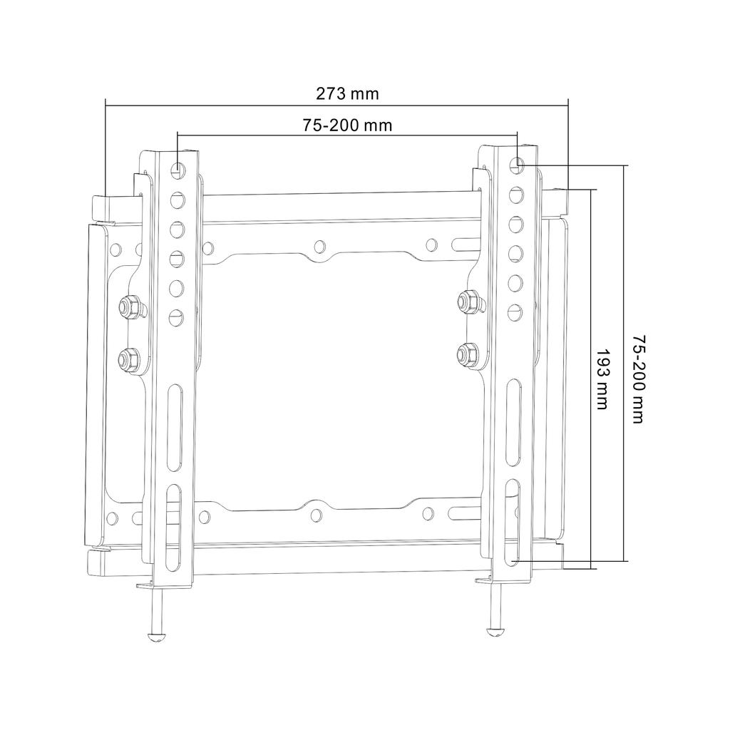 Cabletech TV mount 23"-42"