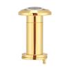 200 Degree Wide Viewing Angle Door Viewer with Heavy Duty Privacy Cover Gold