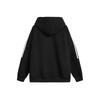 Women's Spring-Autumn Sweatshirt Jacket Trendy Striped Basic Hooded Cardigan