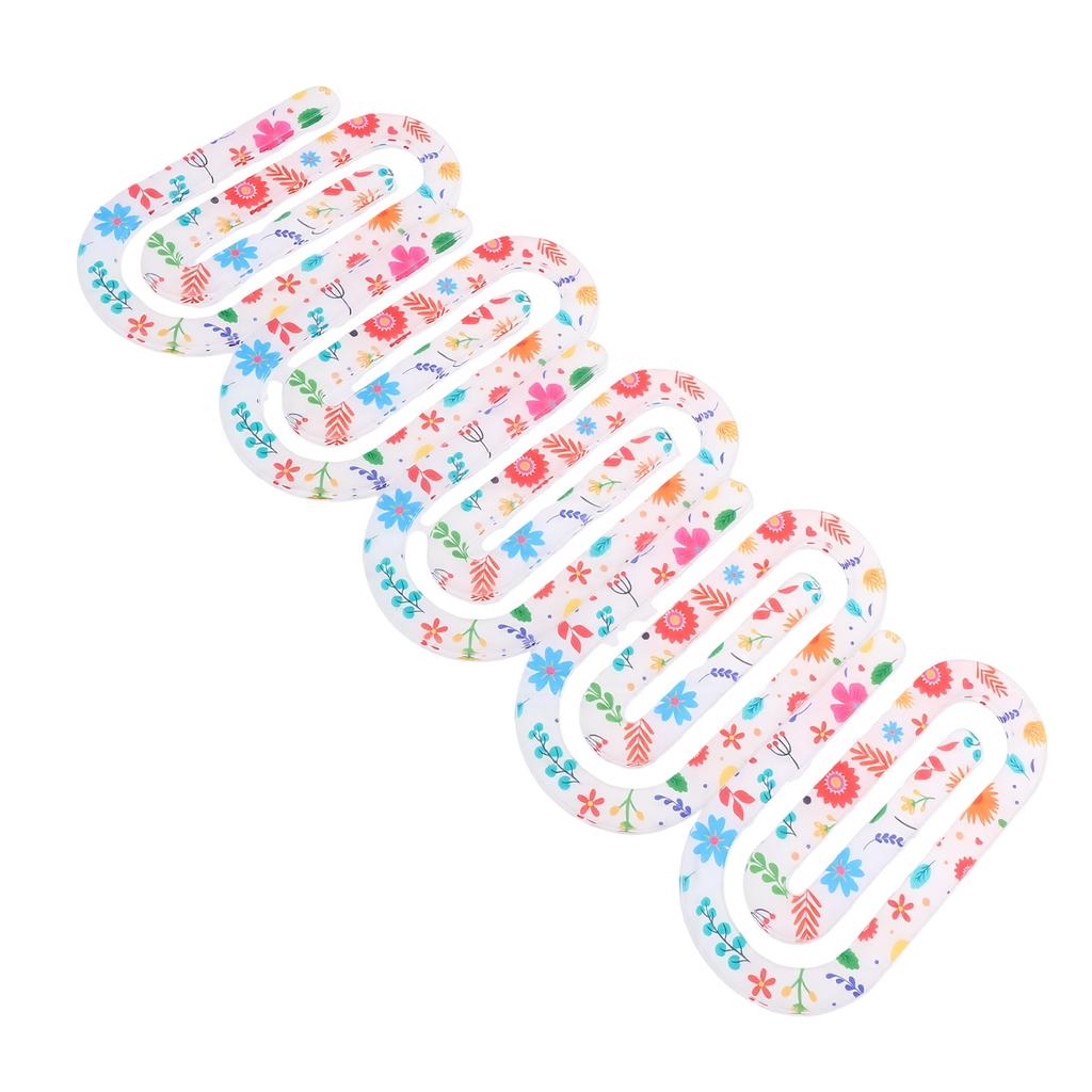 5 Pack Paper Clips Large Sturdy Acrylic Paperclip Bookmark Paper Clamps for Organizing Document Files Folders Photos