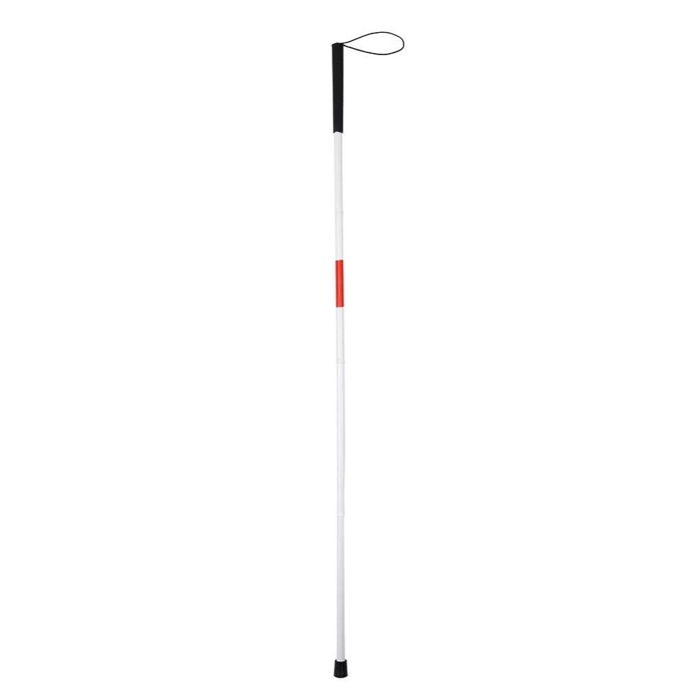 Aluminum Zinc Zinc Alloy Blind Walking Stick Adjustable Height Hiking Trekking Pole  Elder