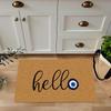 Evil Eye Indoor Doormat 1-Pack Decorative Floor Mat for Home Interior & Bathroom Machine-Washable Home Decoration Carpet Rug