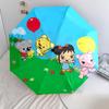 Kylan  pattern, automatic folding umbrella, portable and foldable design, 8 ribs, a Christmas or birthday gift.