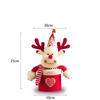 Portable Christmas Gift Treat Candy Box Plush Christmas Decorations  Children