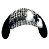 Dog Bone Pattern Hat Trendy Plush Lovely Styles Hat Vintage Check Beret Hat for Trendy Youth