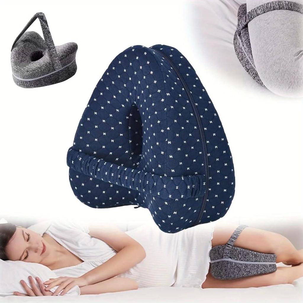 Memory Foam Leg Knee Foam Support Pillow Side Sleeper Sciatica Orthopedic Sciatica Back Hip Relief Pillow For Bed Sofa
