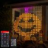 400 LED Smart Curtain Lights USB Curtain String Lights with App Remote Control Music Sync Christmas Curtain String Outdoor Light