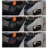 3 In 1 DC 12V/24V LED Digital Meter Display USB Car Charger Voltmeter Thermometer Car Battery Monitor LED Digital Dual Display
