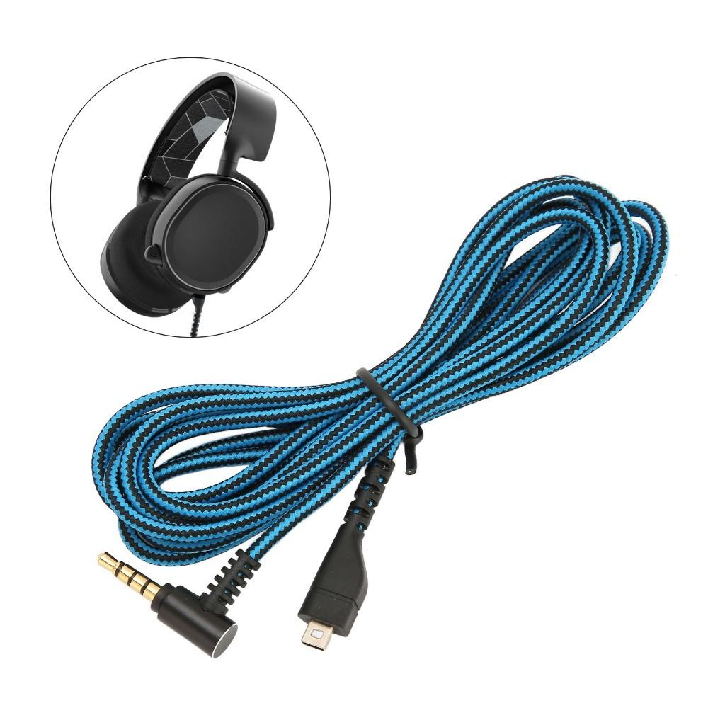 6.6ft Earphone Replacement Cable Headphone Sound Cable for Steelseries Arctis 3 5 7 Pro Daily Use