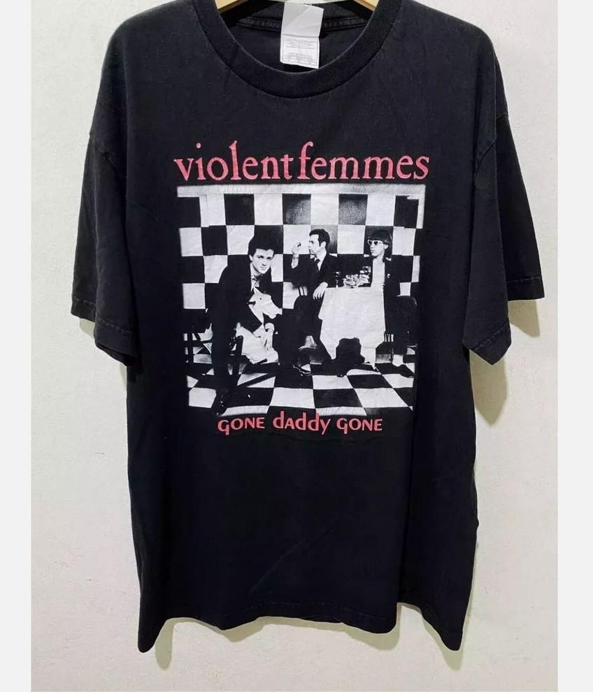 Violent Femmes Band Shirt, Black Short Sleeve Unisex Tshirt S-5XL Unisex T-Shirt S