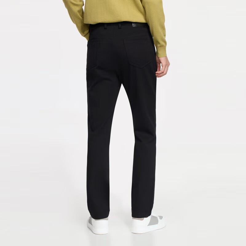 K-Boxing Herren HQZE3579 Slim-Fit High-Waist Five-Pocket Hose