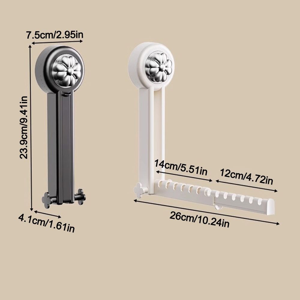 Multifunctional FoldableClothes Drying Rack Space-Saving Window Drying Rack  Hotel