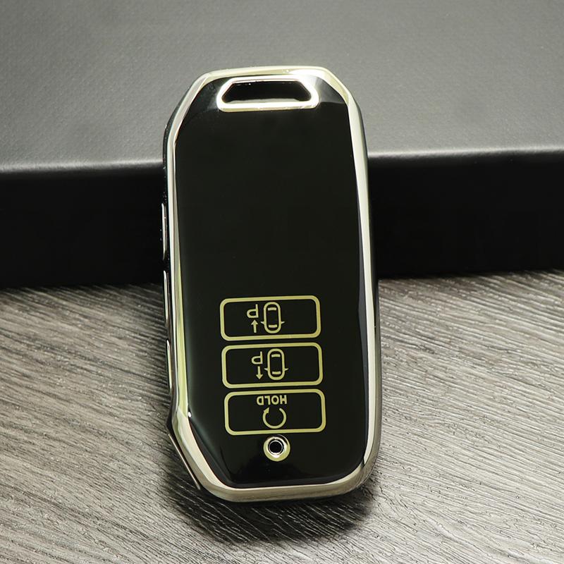 Car Remote Key Case Cover 7 Buttons TPU Key Case Cover for Kia Sorento MQ4 2020 2021 2022 EV6 K8 V6 for Kia Sportage 2023 Shell