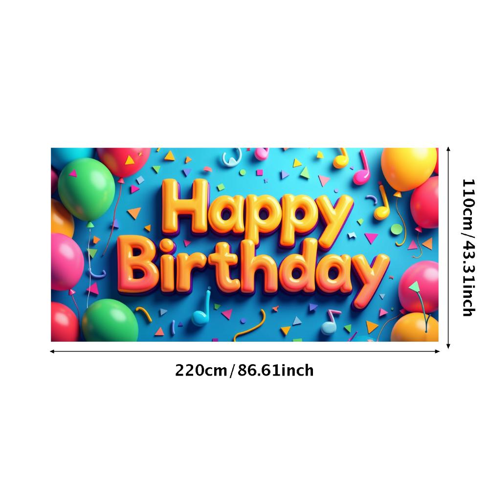 Celebration Party Decorations Birthday Banner Birthday Decorations For Indoor Photo Booth Birthday Party