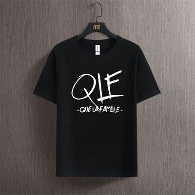 Man Cotton T Shirt Personnalise Chanteur Qlf Que La Famille Chanson Musique N007 Printed T-shirt Woman Vintage Shirts