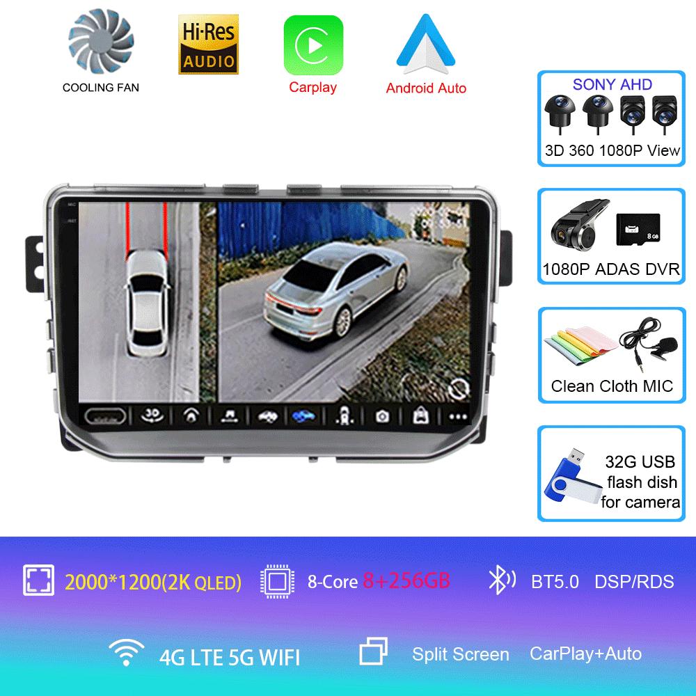 For Great Wall Haval Hover H2 2015-2020 Android 14 Car Radio Multimedia Video Player Navigation Stereo GPS Android Auto Carplay