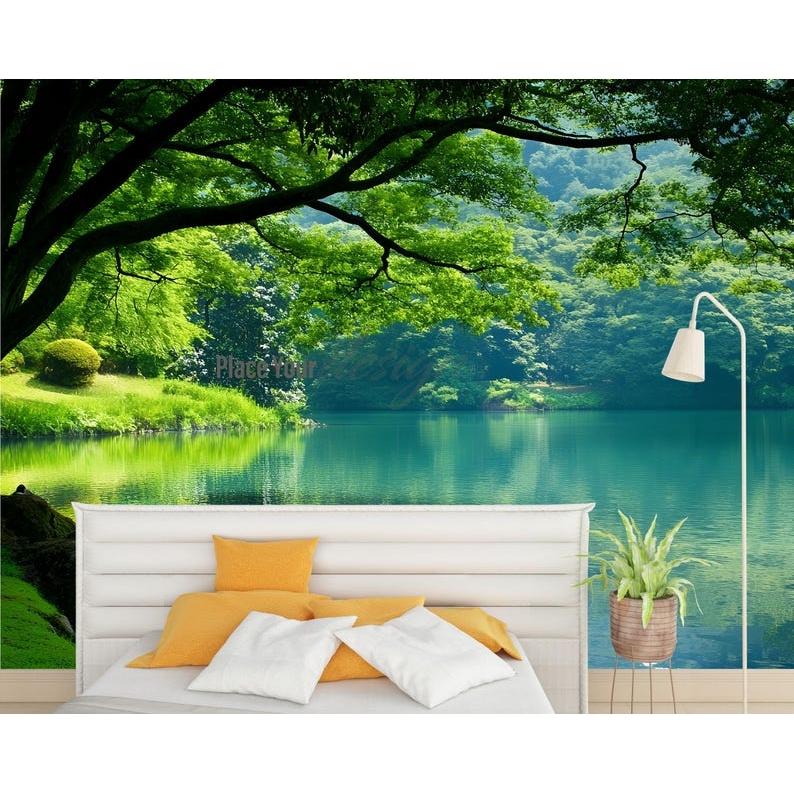Forest Lake tapestry 75x100 чёрный