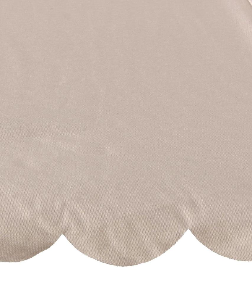 D Folding Automatic Opening and Scallop Black 00 P9432688 ITS'DEMO Umbrella, Lightweight, Closing, Pattern, Women's, (019) (Free Size),